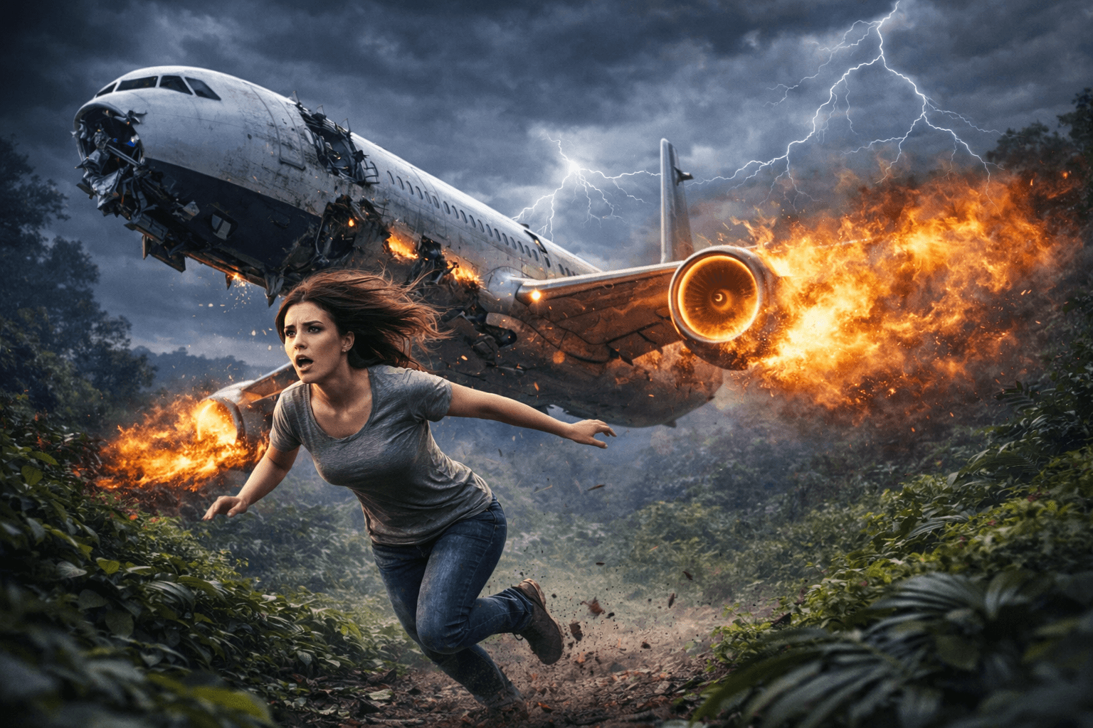 আকাশে জ্বালানি শেষ, ইঞ্জিন বন্ধ! তবুও…