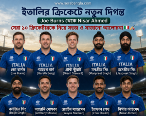 ইতালি জাতীয় ক্রিকেট দল খেলোয়াড়