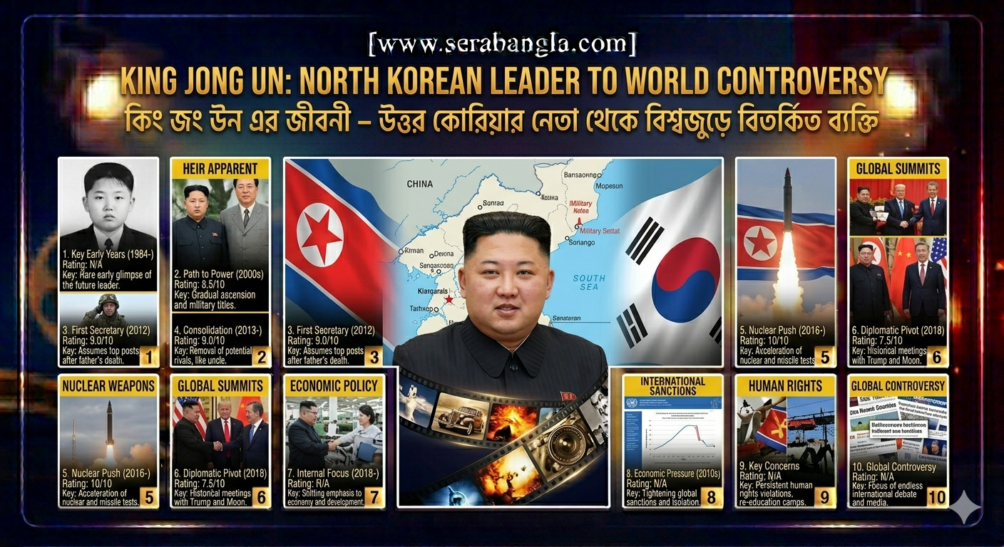 কিং জং উন এর জীবনী