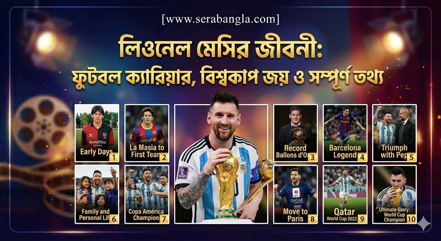 লিওনেল মেসির জীবনী