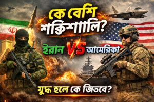 ইরান ও আমেরিকার সামরিক শক্তি