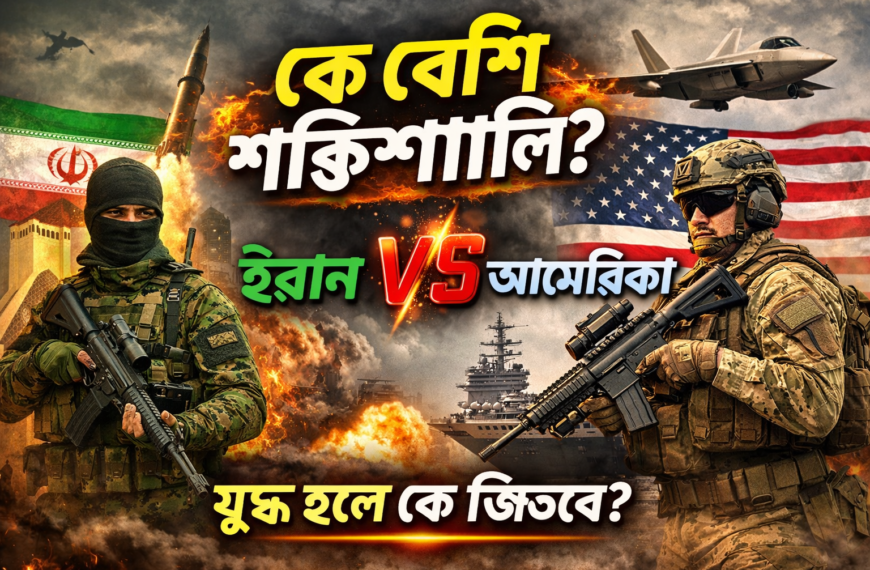 ইরান ও আমেরিকার সামরিক শক্তি