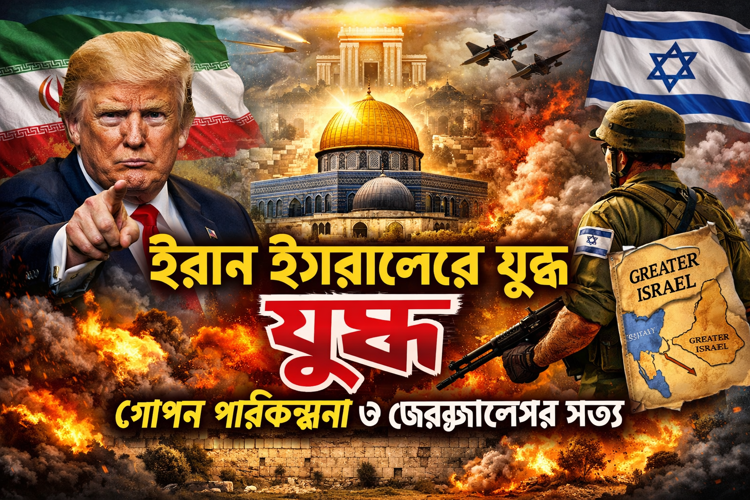 ইরান ইসরাইলের যুদ্ধ