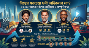 বিশ্বের সবচেয়ে ধনী অভিনেতা কে