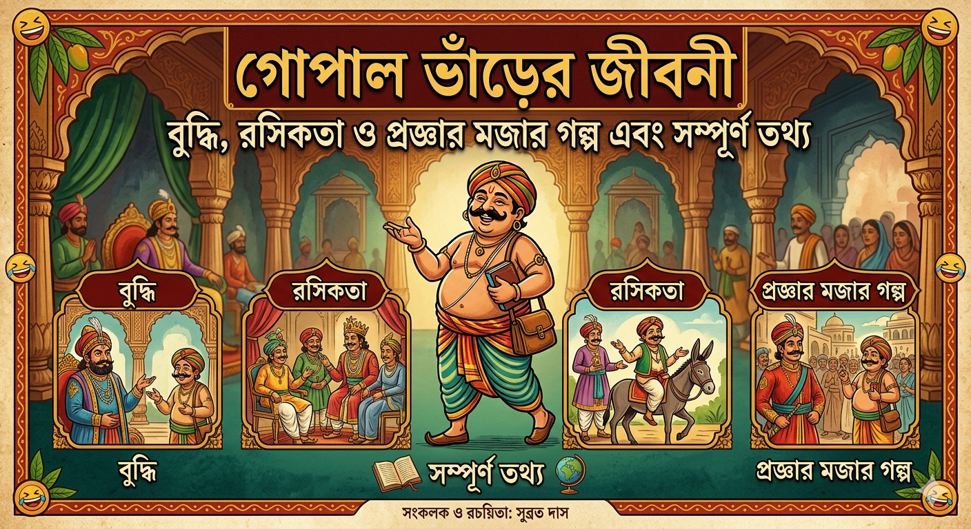 গোপাল ভাঁড়ের জীবনী