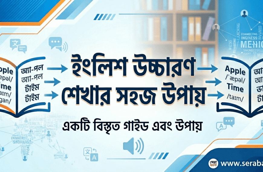 ইংলিশ উচ্চারণ শেখার সহজ উপায়