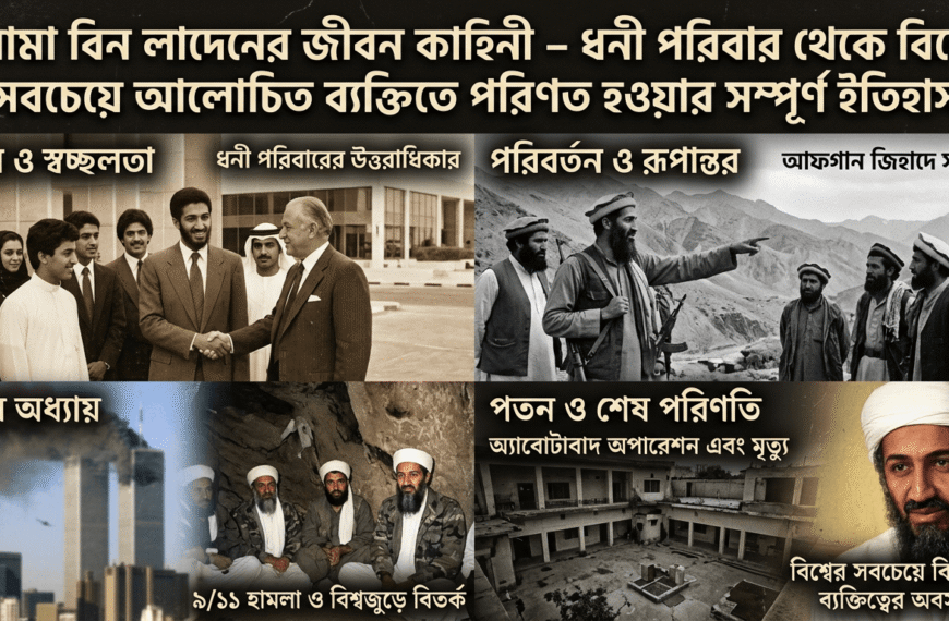 ওসামা বিন লাদেন এর জীবনী