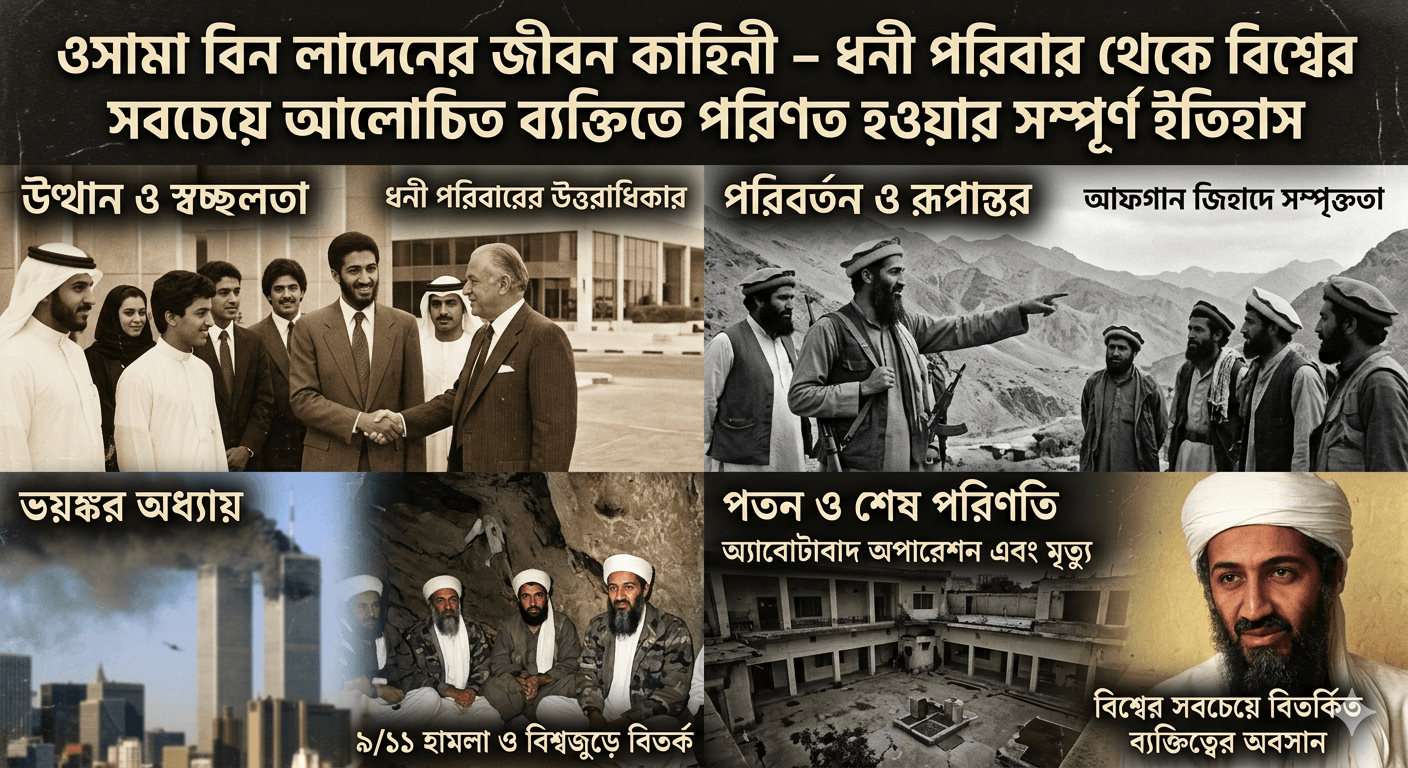 ওসামা বিন লাদেন এর জীবনী