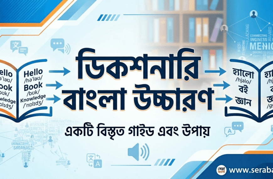 ডিকশনারি ইংলিশ টু বাংলা উচ্চারণ
