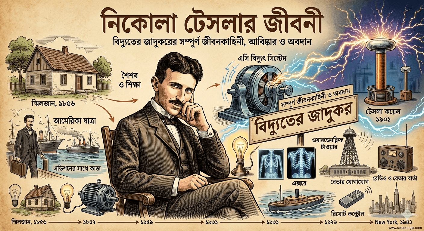 নিকোলা টেসলা জীবনী
