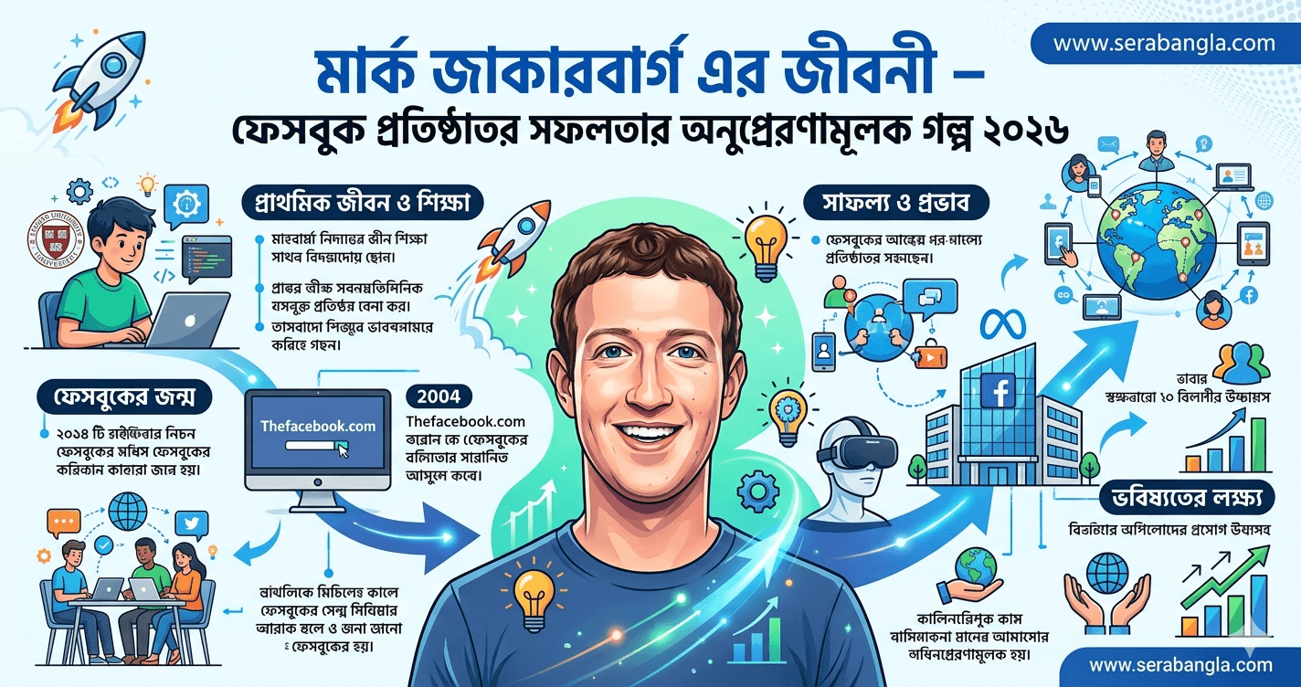 মার্ক জাকারবার্গ এর জীবনী