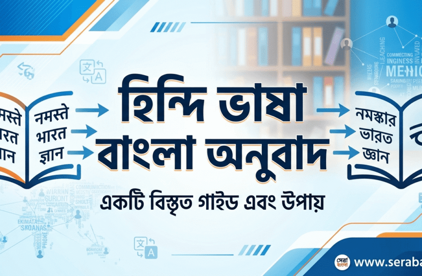 হিন্দি ভাষা বাংলা অনুবাদ