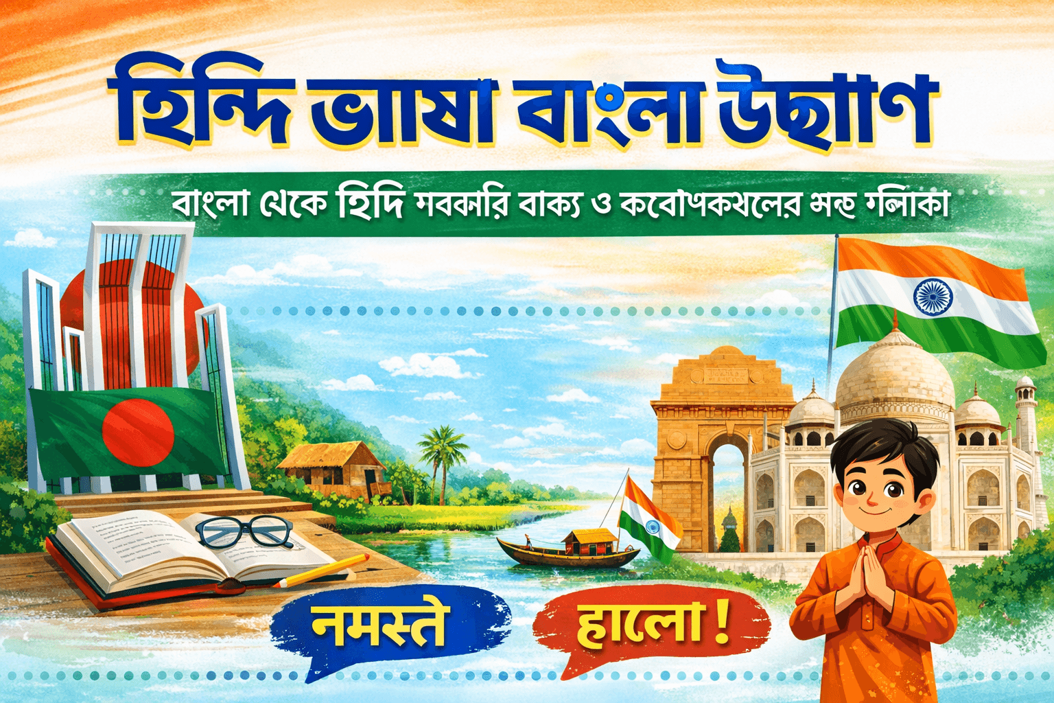 হিন্দি ভাষা বাংলা উচ্চারণ