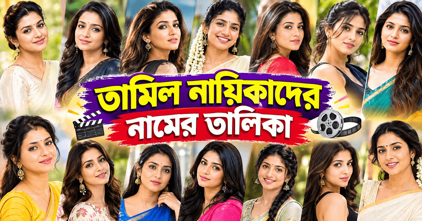 তামিল নায়িকাদের নামের তালিকা